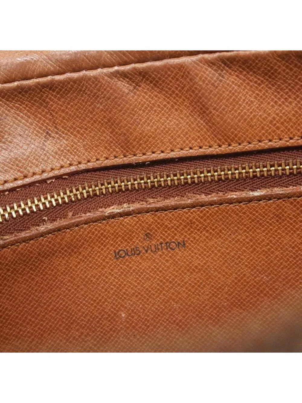 Louis Vuitton Clutch Monogram Marly Dragonne GM Brown